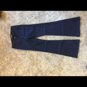 Abercrombie and fitch wide leg jeans